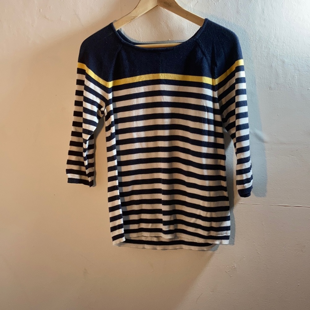 🔥Navy stripe sweater